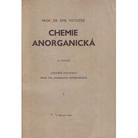 Chemie anorganická I.,II. (učebnice, mj. Periodická soustava prvků, Radioaktivita, Isotopy, Objem plynů, Hoření, Těžká voda, O chemické affinitě)